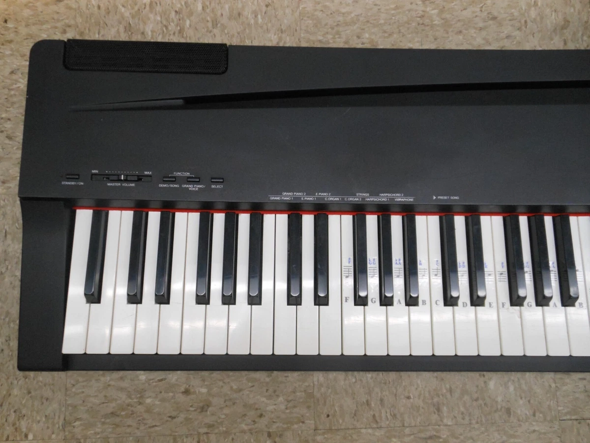 Yamaha P70 P 70 Digital Electronic Piano W Power Supply Tested