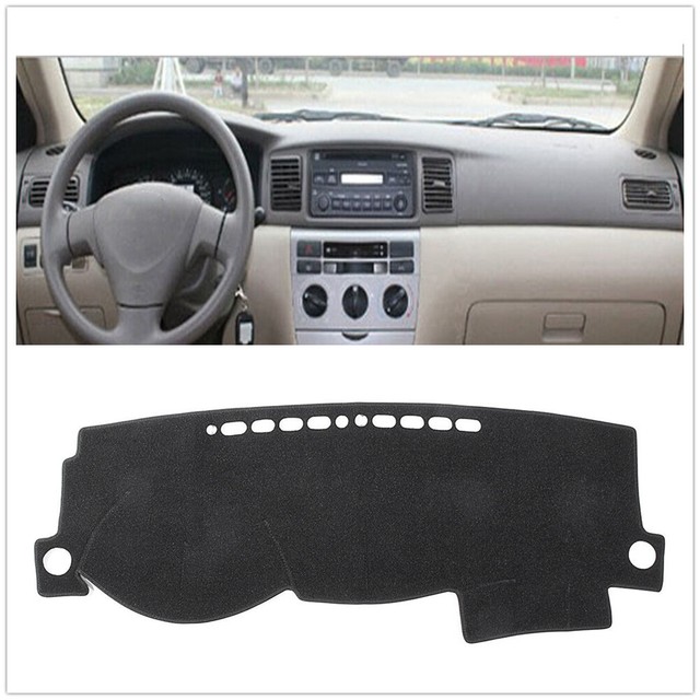DashMat Black Dashboard Mat Dash Cover Pad For TOYOTA COROLLA 20002005 A eBay