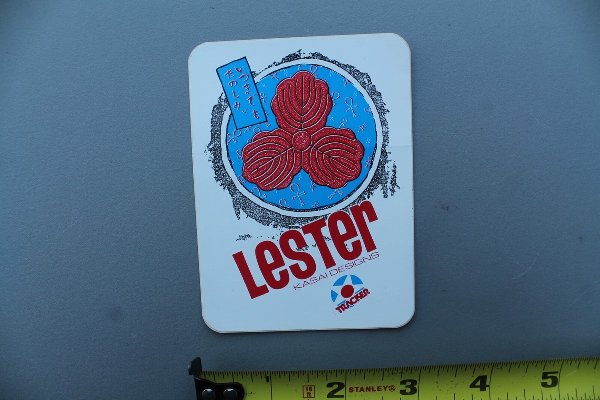 TRACKER Skateboard Trucks Lester Kasai Design GB3 Vintage
