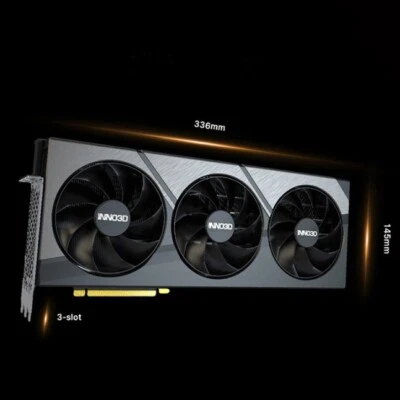 INNO3D GeForce RTX 4090 D 24GB ジャンク INNO3D GEFORCE RTX 4090 D 24GB Super ICE Dragon GPU Gaming