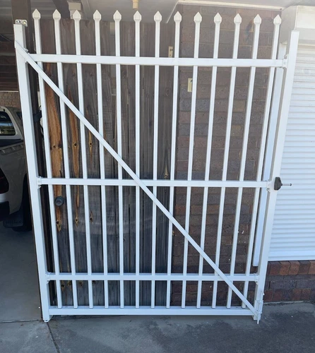 Custom Size Spike, Spear, Flat SQM Security Swing Gates & Sliding Gates - Picture 2 of 11