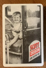 1 Deck Opened Scott Construction Lake Delton Wisconsin Playing Cards
