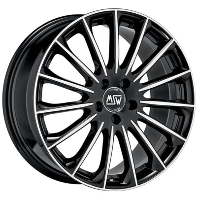 ALUFELGE MSW MSW 30 FUR HONDA CR-V 8.5X20 5X114.3 GLOSS BLACK FULL POLISHED V3G