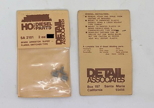DETAIL ASSOCIATES American HO Scale Detailing Parts - Multi Listing - Picture 102 of 203