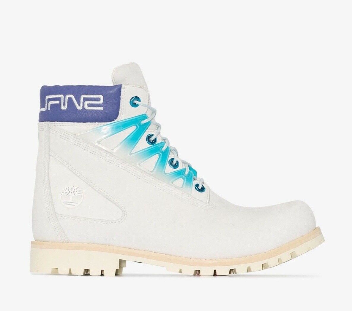 Timberland x Sankuanz LIMITED EDITION White Leather Boots Timberland x Sankuanz LIMITED EDITION White Leather Boots
