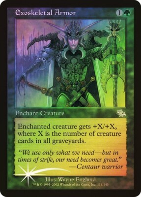 Judgment  MTG FOIL  Exoskeletal Armor  Magic