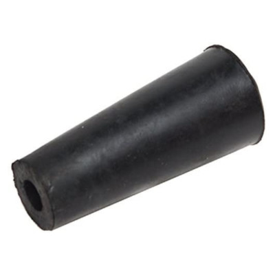  RV Designer E227, Entry Door Stop Bumper, Black Rubber, 2-1/4 inch, With Screws