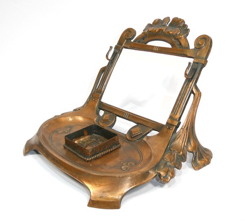Jugendstil Tintenfass ca. 1900 - Picture 7 of 12