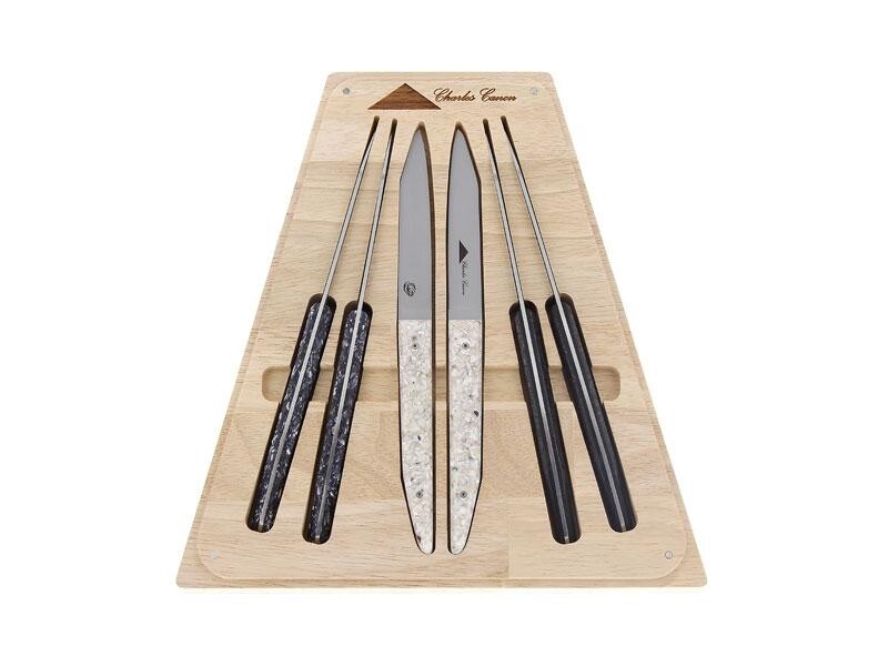 Couteaux de table CHARLES CANON : le coffret cadeau idéal pour les passionnés