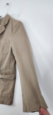 Polo By Ralph Lauren Womens 3 Button Up Blazer Size M (10-12) Tan ...