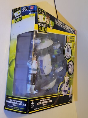 BEN 10 ULTIMATE ALIEN Grandpa Max with Plumber Space Ship