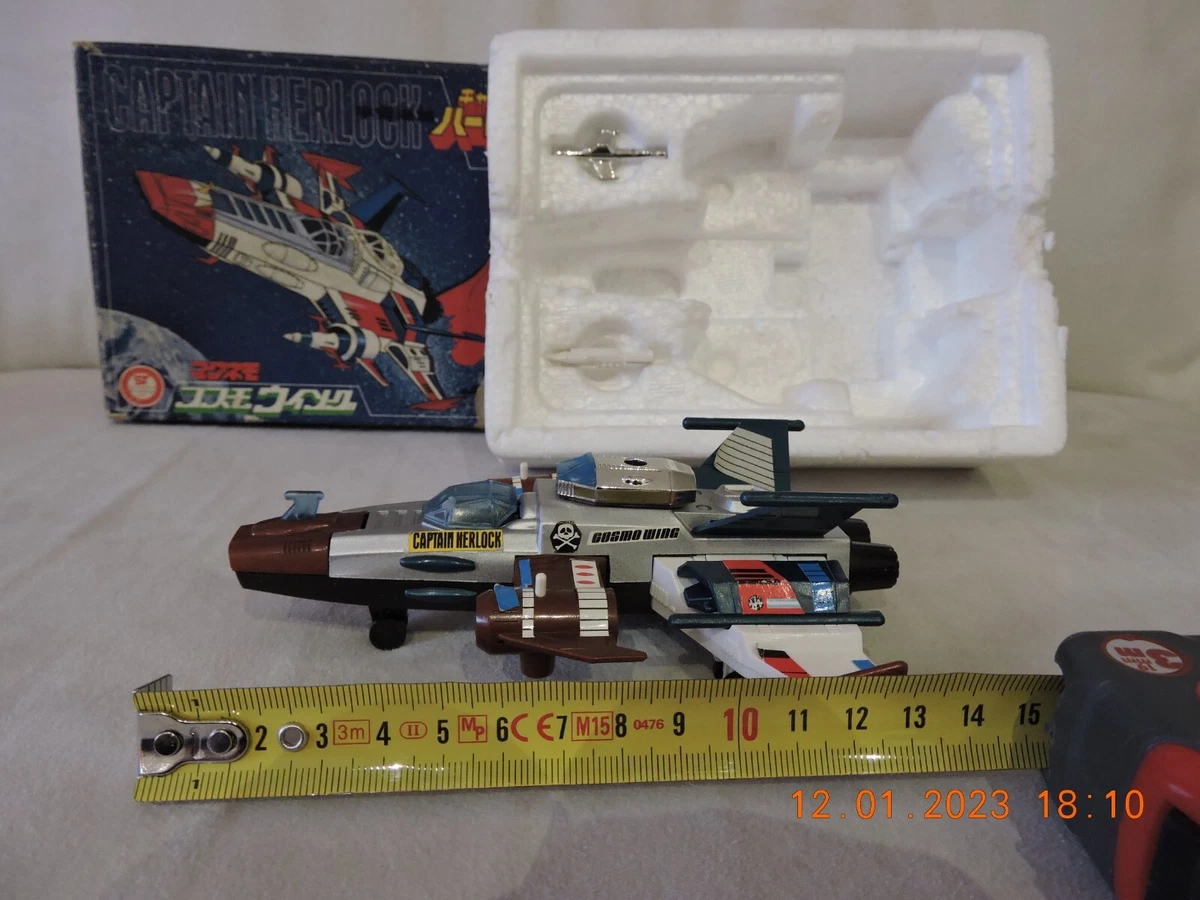 Takara Magnemo Cosmo Wing Usado Capitán Harlock Japón