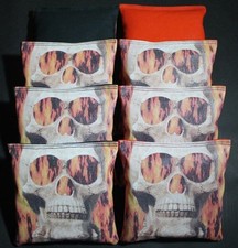 CUSTOM Cornhole Bean Bags 8 ACA Regulation corn Filled Bags  2