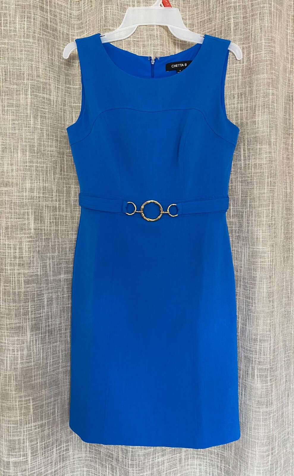 Chetta B Blue Women Dress size 4
