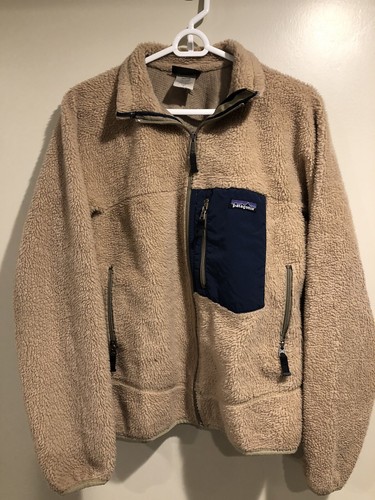 Vtg Patagonia Retro X Deep Pile Oatmeal 