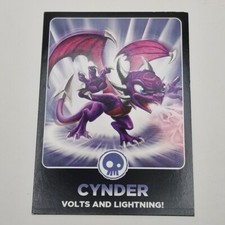 Topps Skylanders Giants Card 2012 Cynder Volts And Lightning 17 Activision