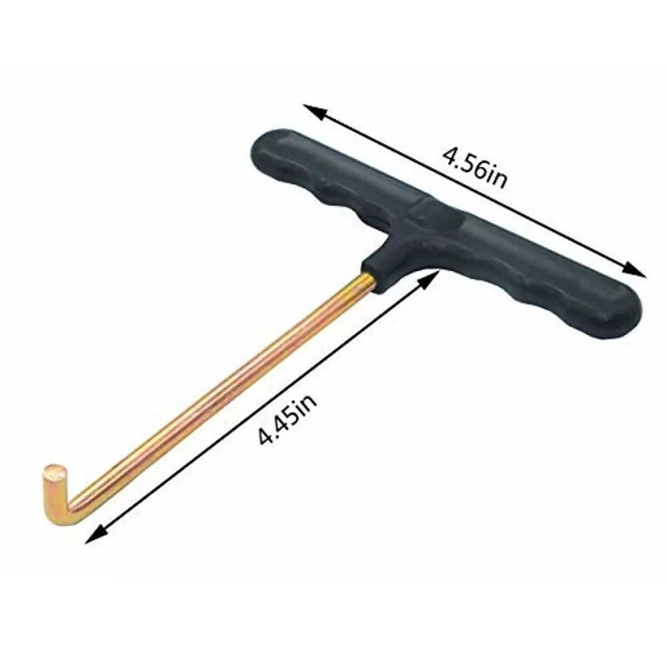 2 Outils à Ressort De Trampoline En T – Poignée Ergonomique, 10,9 X 11,9 Cm