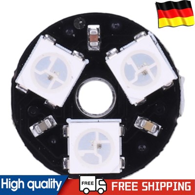 WS2812B Full Color Driver Round RGB LED Pixel Panel Screen 3 Bit 5V for Arduino