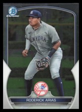 2023 Bowman #BCP-135 Roderick Arias New York Yankees Chrome Prospects