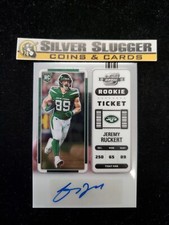 2022 Jeremy Ruckert Panini Contenders Optic Rookie Ticket Auto #173 RC Jets