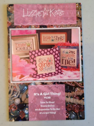 It's A Girl Thing - Drama Queen - Love to Shop - Expensive - Cross Stitch Chart - Picture 2 of 2