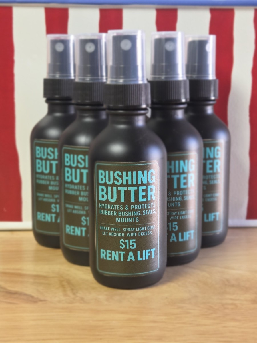 Bushing Butter SUSPENSION Lubricant Rubber Hydrating Spray 2oz Conditioner