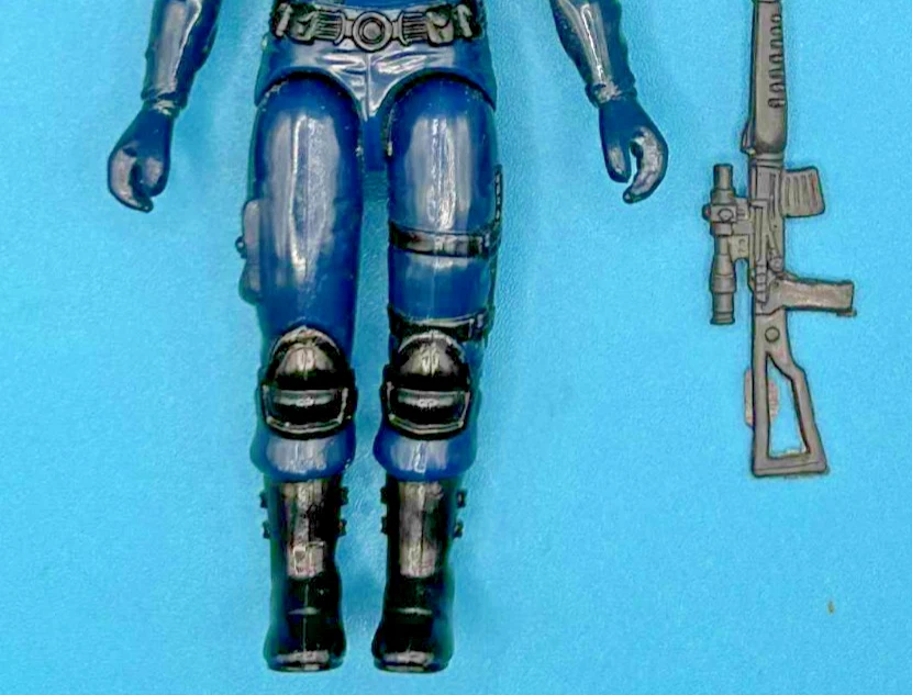 1982 G.I. Joe COBRA SOLDADO EL ENEMIGO **v1 BRAZO RECTO** Excelente Estado Foto 3 de 3