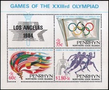 Penrhyn Island #295 MNH s/s