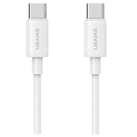 Usams USB-C Auf USB-C Kabel 60W 1M Weiß