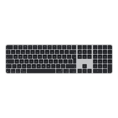 Magic Keyboard mit Touch ID und Ziffernblock, schwarze Tasten - MXK83B/A