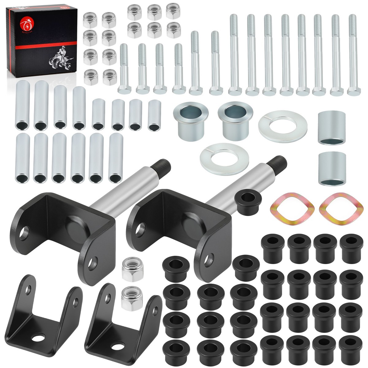 Front Rear End Repair Bushing Kit 1993-Up For Club Car DS Gas Front Rear End Repair Bushing Kit 1993-Up For Club Car DS Gas