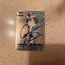 Pacific Autographed 1994 Cortez Kennedy Seattle Seahawks NFL Trading Card