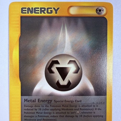 Metal Energy 143/147 Aquapolis Rare WOTC e-Card Pokemon Card 2002 CLEAN NM