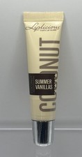 Bath  Body Works Liplicious Coconut Summer Vanillas Tasty Lip Gloss .47 Oz RARE