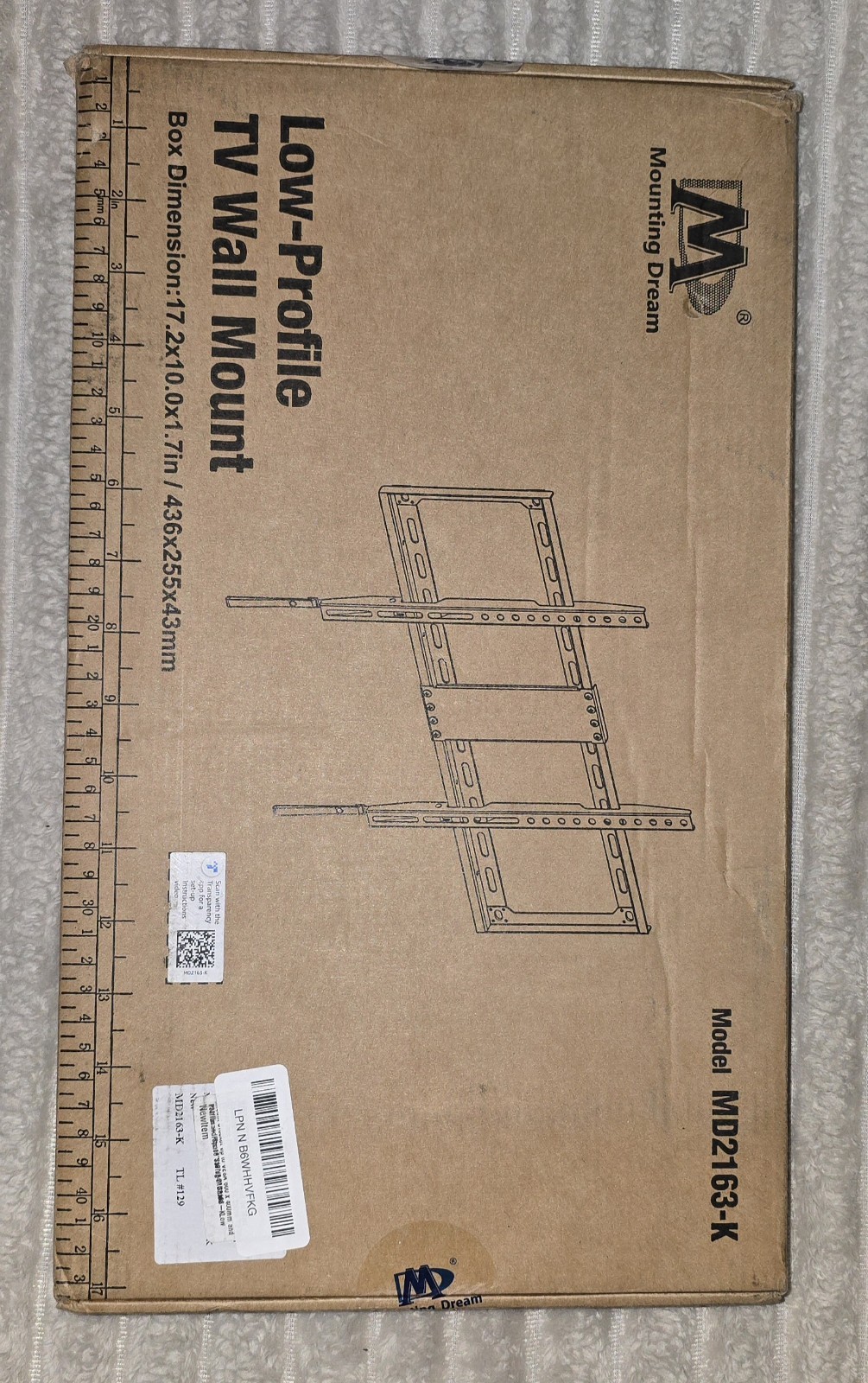 Mounting Dream Low-Profile TV Wall Mount for 42-70 Inch TVs,