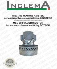 MEC 303 Motore aspirazione AMETEK per Aspirapolvere SOTECO - 220/240 V 1200 W