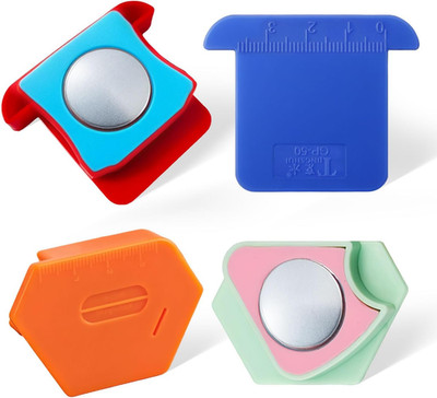 4 Stück Magnetic Seam Guide Magnetische Nahtführung Magnetic Seam Guide for Sewi