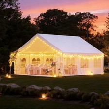 20x20 Heavy Duty Metal Framing Carport All Season Tent For Outdoor Gatherings