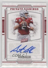2018 Panini Father's Day Private Signings 3/52 Austin Allen #AA Auto 2m4