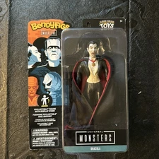 BendyFigs Universal Monsters Dracula Figure With Display Stand