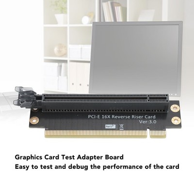 PCIE 16X 3.0 Graphics Card Test Board Male To Female Riser Card Adapter Boar SET
