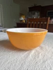 Vintage Orange Citrus Pyrex Nesting Mixing Bowl #403 - 2.5 QT - 8.5 Inch