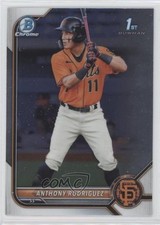 2022 Bowman Chrome Prospects Anthony Rodriguez #BCP-26 10q4