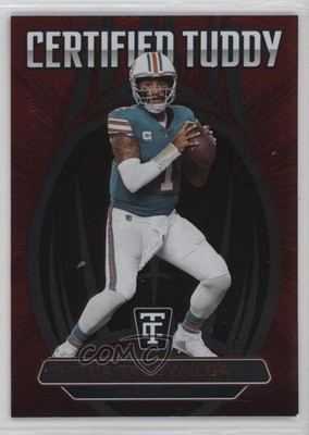 2024 Panini Totally Certified Tuddy Mirror Red 242/249 Tua Tagovailoa #11 05jo