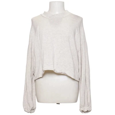 Les Lunes, sweat-shirt, taille : L, gris, élasthanne/coton bio/viscose #TrZ - Photo 1/4