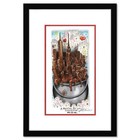 Charles Fazzino A Melting Pot De Chocolat 3D Dx / 100 Main Signée Nyc Food Art