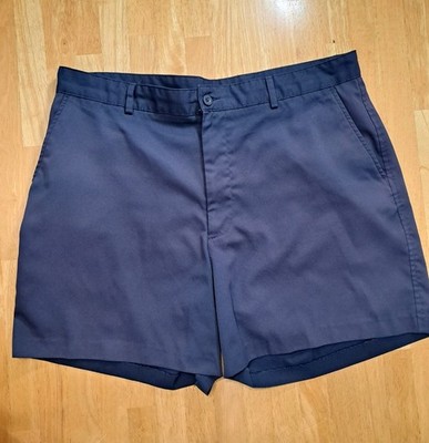 Bolle Golf Tech Men s Flat Front Golf Shorts Nav Blue Size 38