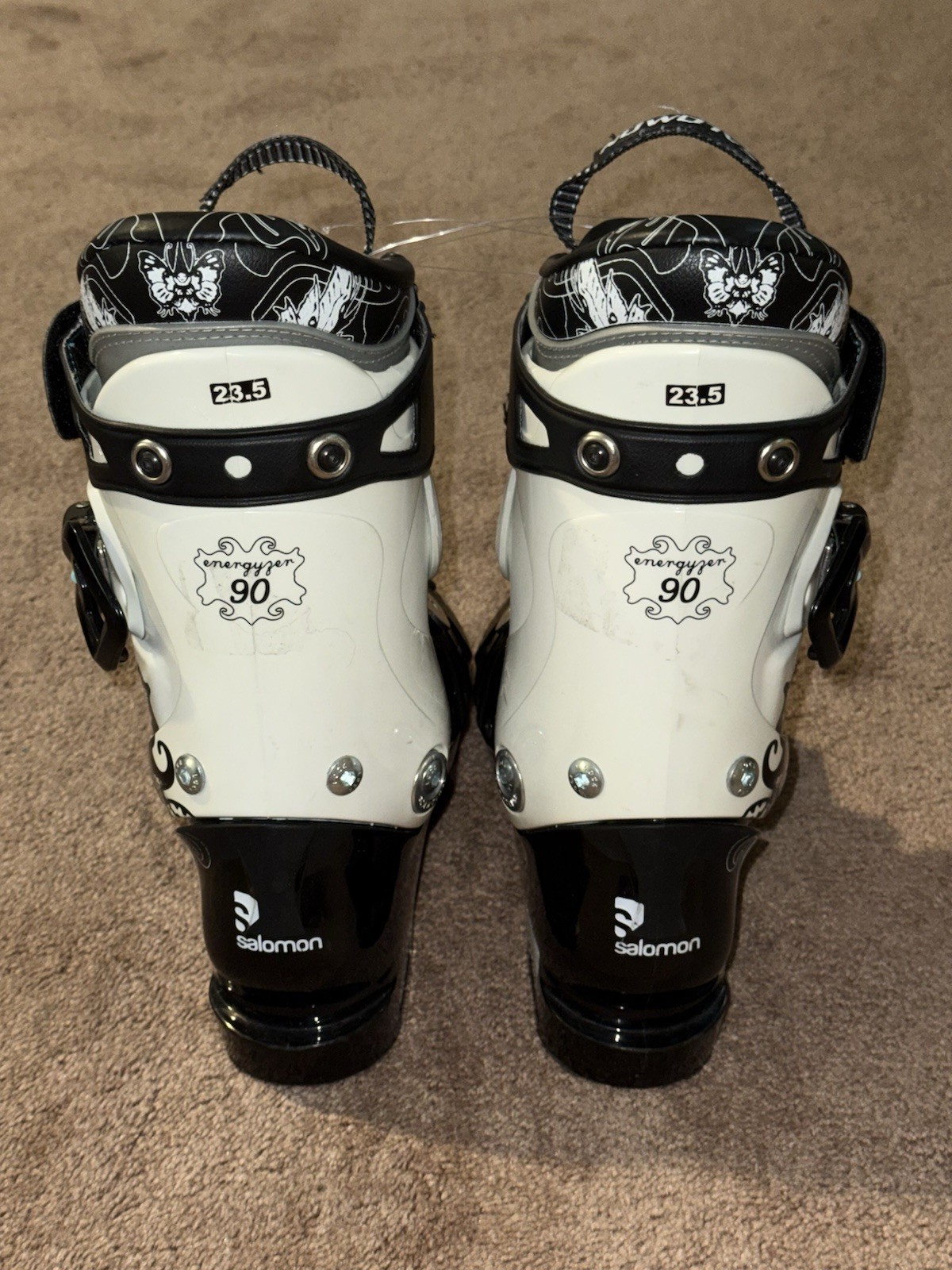 SALOMON POISON ENERGYZER 90 LINEA DONNA SCARPONI DA SCI MISURA 23 5