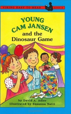 YOUNG CAM JANSEN AND THE DINOSAUR GAME By David A. Adler & Susanna Natti *VG+*