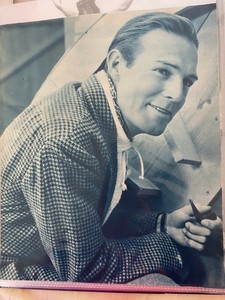 SUPER RARE!! 8X10 1930s ORIGINAL MAGAZINE PHOTO Randolph Scott PUBLICITY